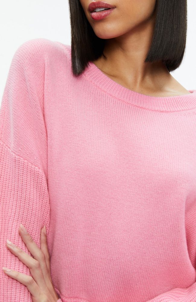 Posey Crewneck with Round Hem