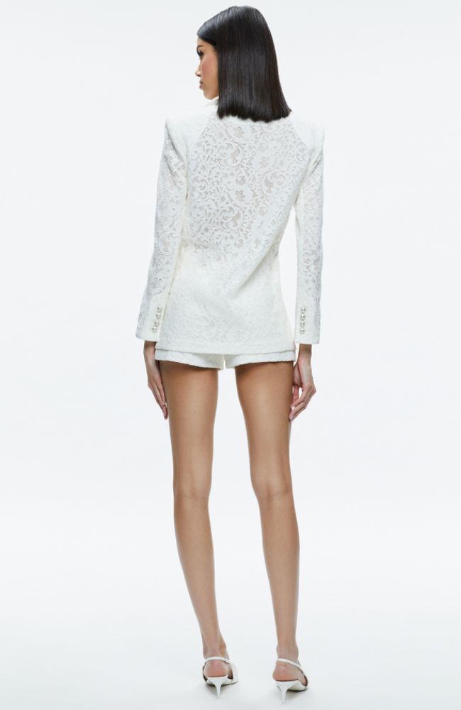 Judith Sheer Lace Blazer