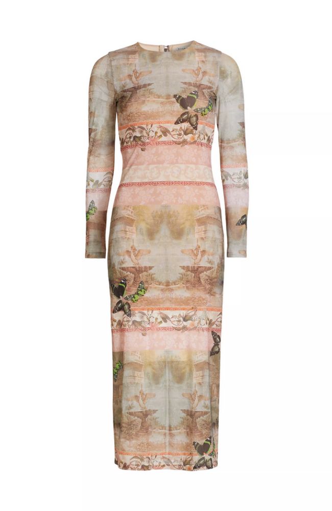 Delora LS Ankle Length Dress