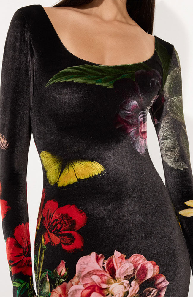 Delora Scoop Neck Midi Dress – shoprodeodrive