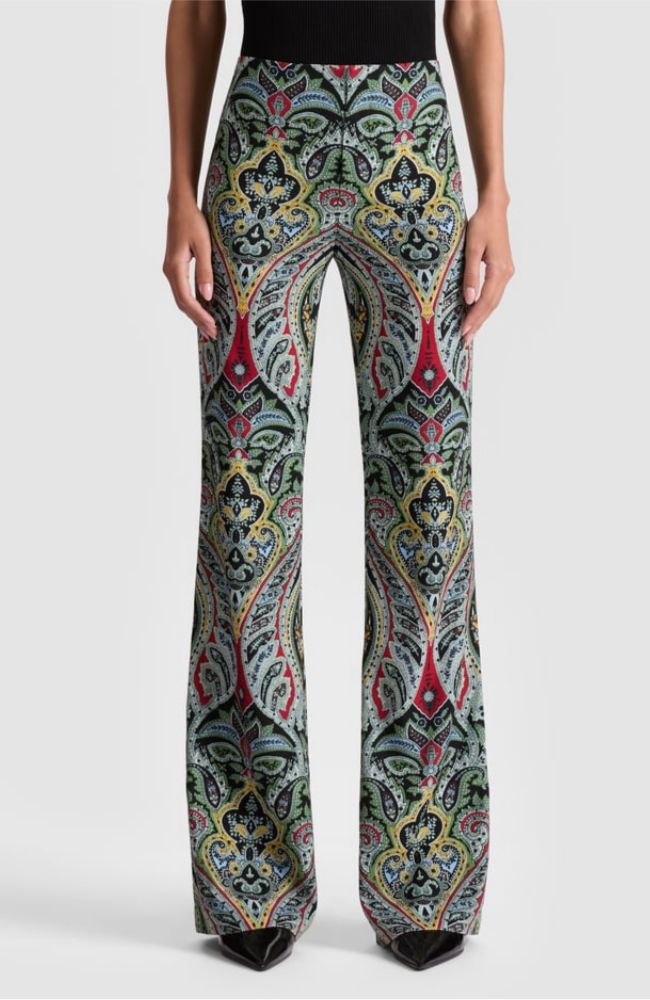 Teeny Fit Flare Bootcut Pant Paisley Poem