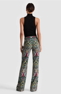 Teeny Fit Flare Bootcut Pant Paisley Poem
