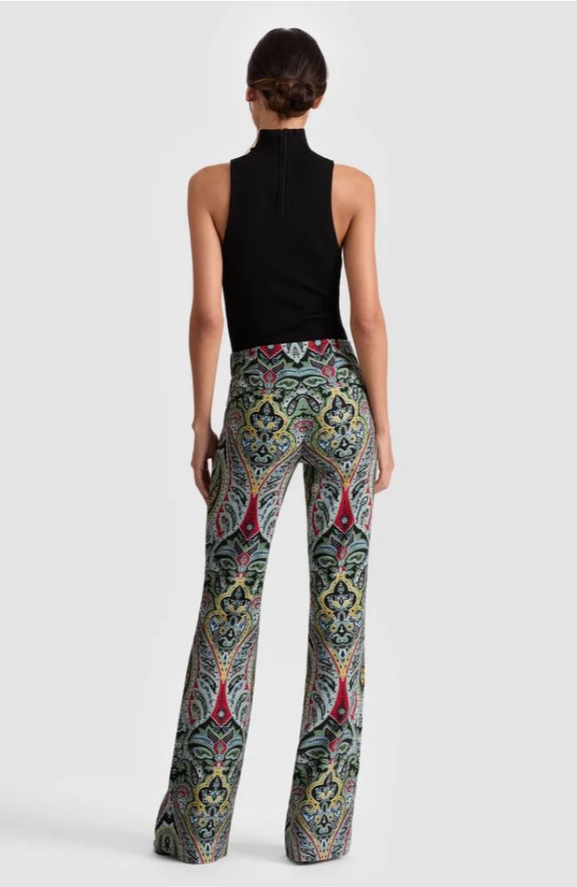 Teeny Fit Flare Bootcut Pant Paisley Poem