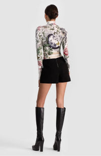 Delaina LS Turtleneck Top