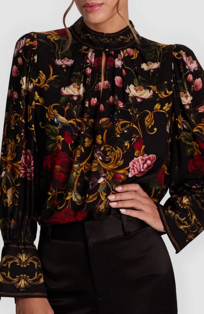 Marion Pleated Frront Blouse