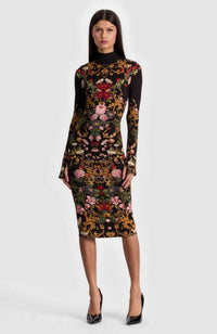 Delora Turtleneck Midi Dress