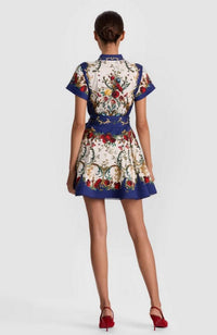 Lucy SS Mini Shirt Dress Belt