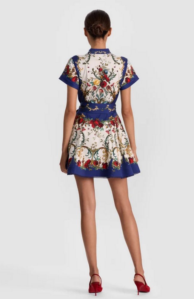 Lucy SS Mini Shirt Dress Belt