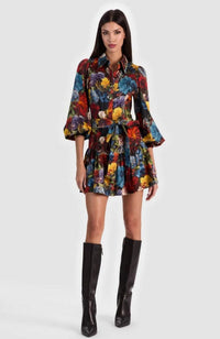 Lily Drop Waist Slim Shirt Dress