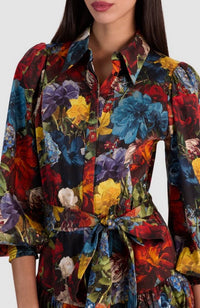 Lily Drop Waist Slim Shirt Dress