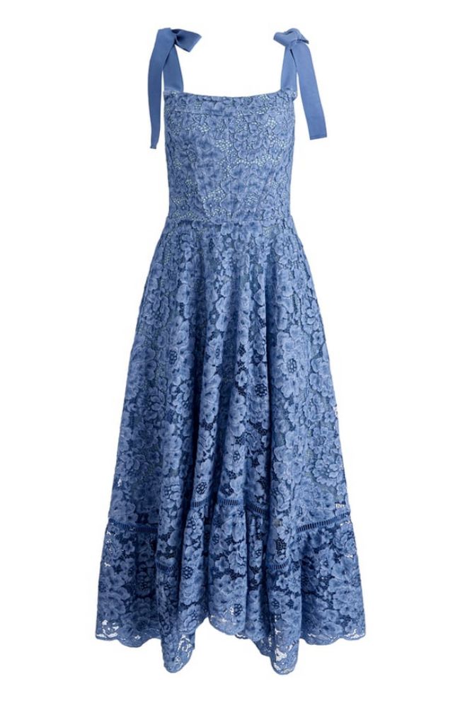 Rosalee Lace Bustier Maxi Dress