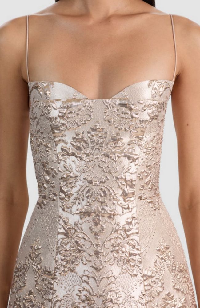 Hallie Lantern Mini Dress