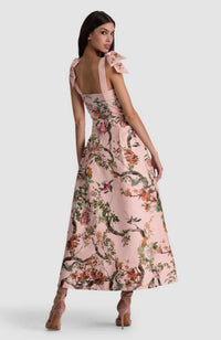 Hana Tie Strap Midi Dress