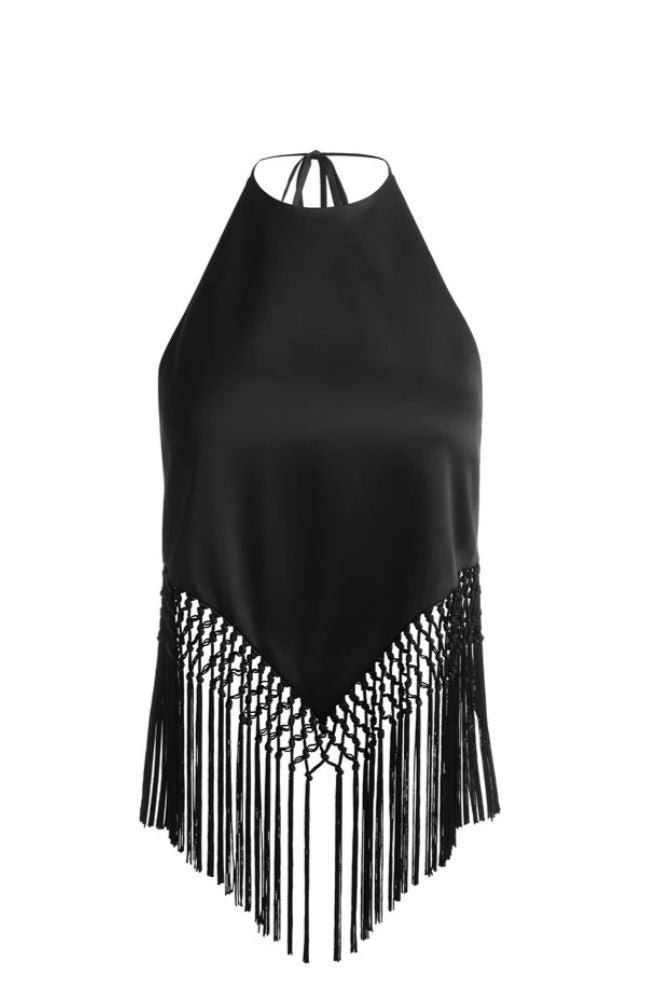Greta Halter Handkerchief Top