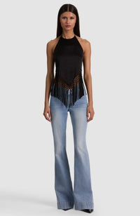 Greta Halter Handkerchief Top