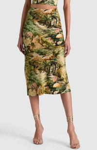 Maeve Slip Skirt with Slit