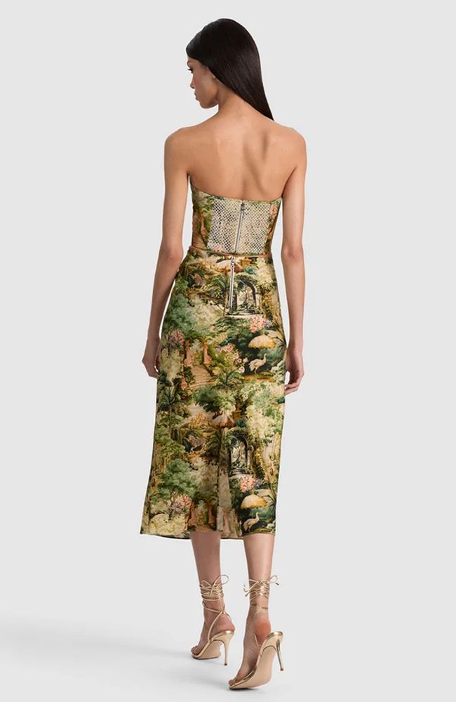 Maeve Slip Skirt with Slit