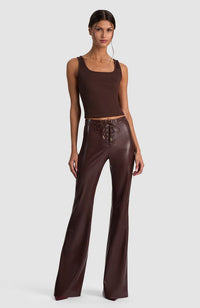 Ravyn Vegan Leather Bootcut Pant