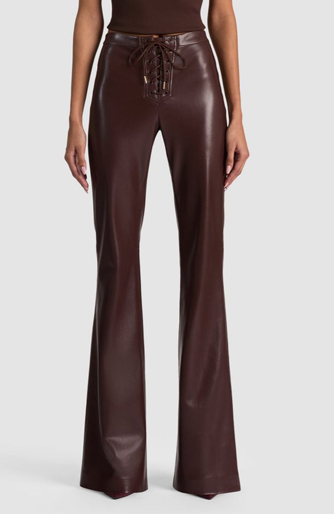 Ravyn Vegan Leather Bootcut Pant