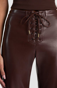 Ravyn Vegan Leather Bootcut Pant