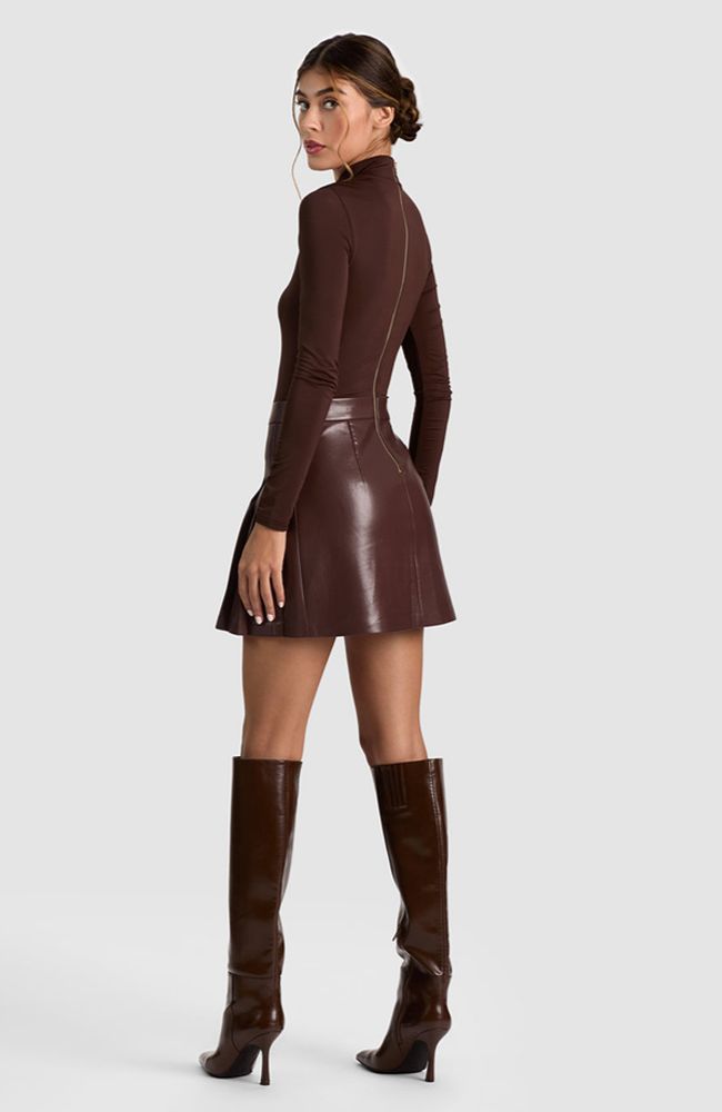 Chara Mini Pleated Dress