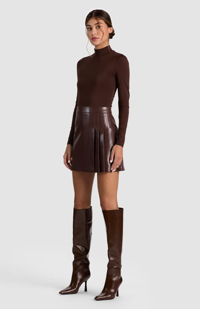 Chara Mini Pleated Dress
