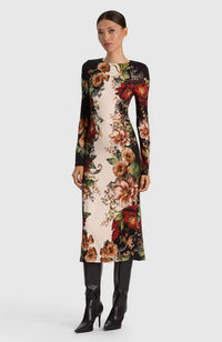 Delora Longsleeve Midi Dress
