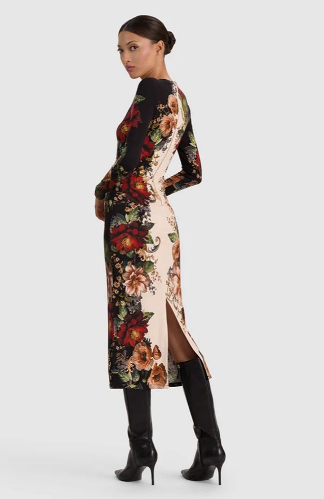 Delora Longsleeve Midi Dress