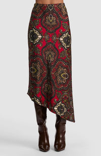 Maeve Asymmetrical Slip Skirt