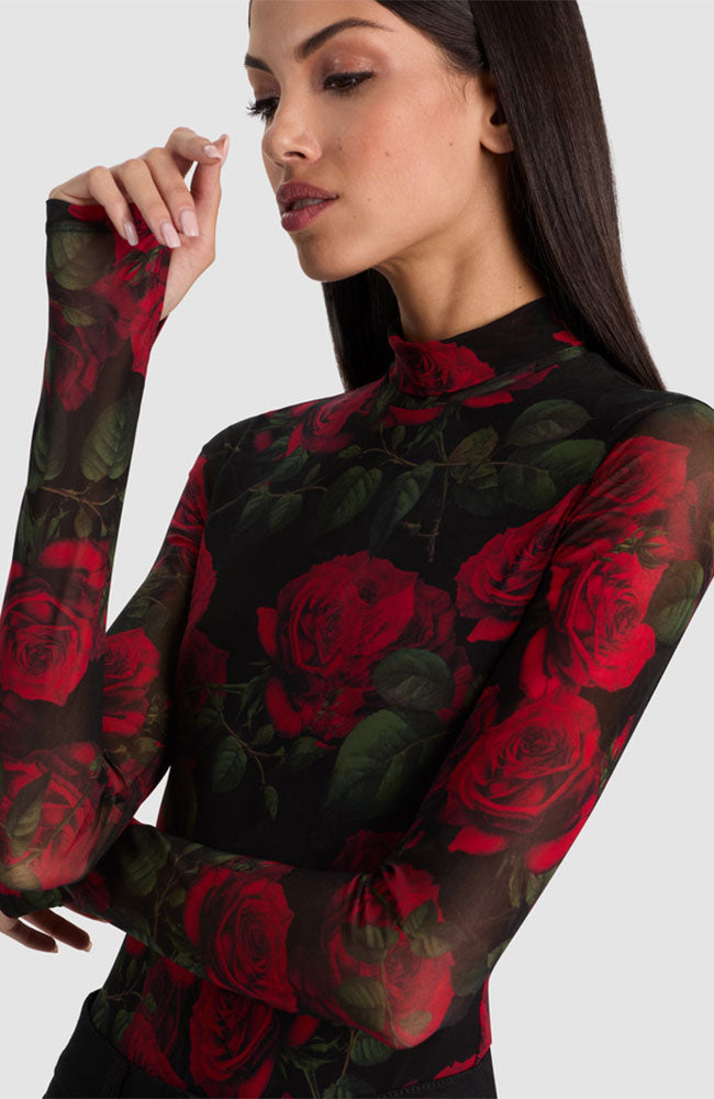 Delaina Longsleeve Turtleneck Bodysuit