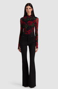 Delaina Longsleeve Turtleneck Bodysuit