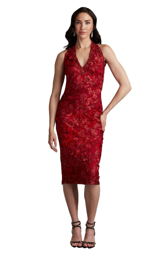 Carlyle Cranberry Cocktail Dress – shoprodeodrive