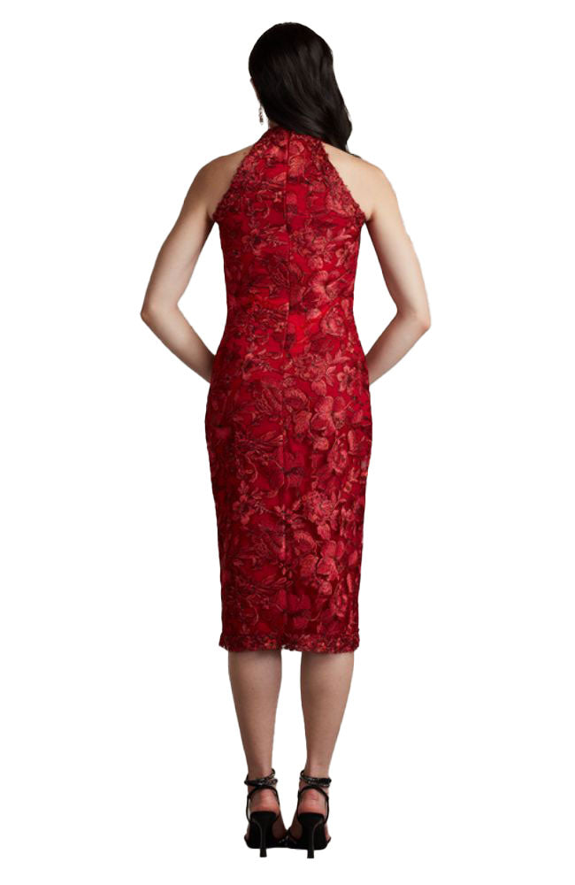 Carlyle Cranberry Cocktail Dress