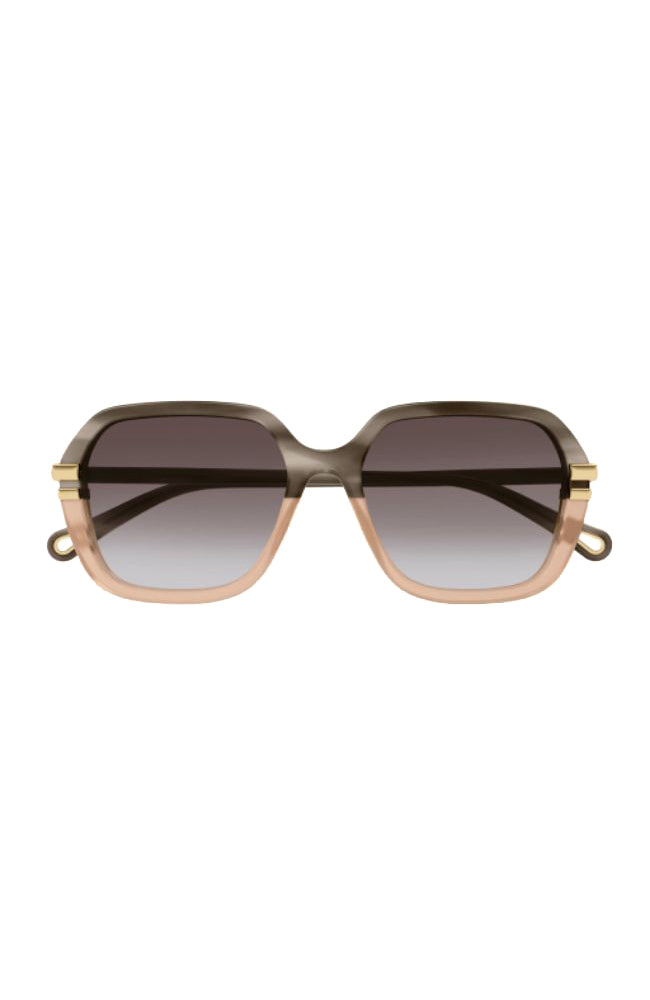 Chloe Sunglass Grey Vintage Rectangular
