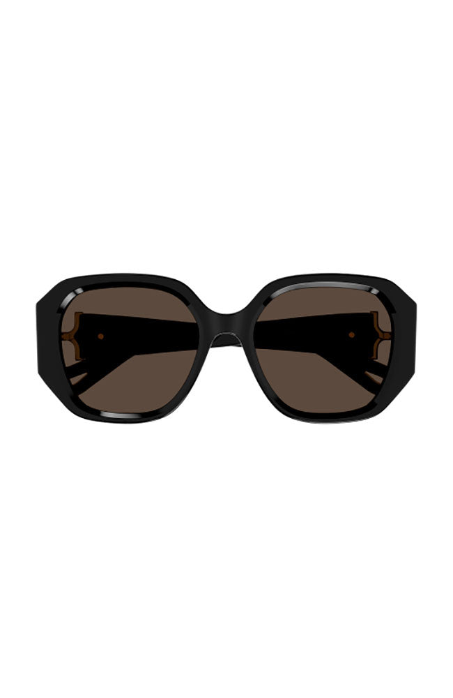 Chloe Sunglasses Black Soft Square
