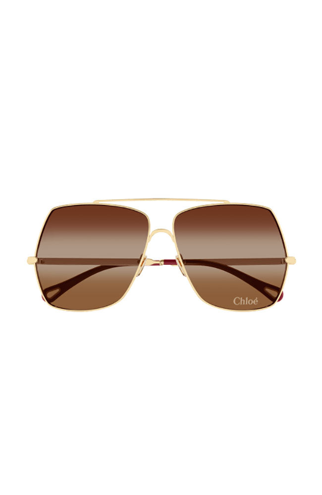 Chloe Gold Aviators