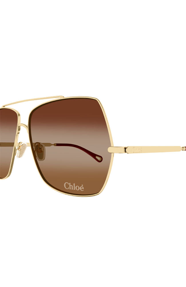 Chloe Gold Aviators