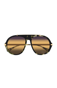 Chloe Sunglasses Yellow Tort
