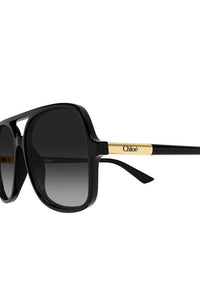 Chloe Sunglasses Black Grey