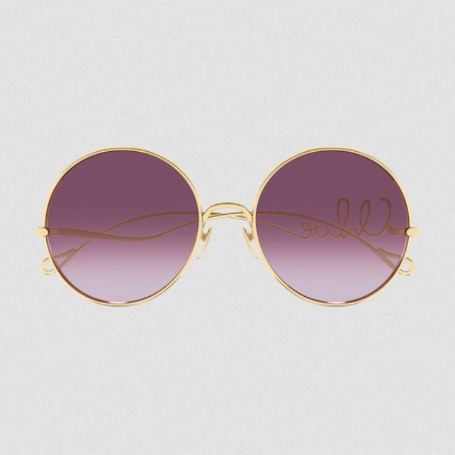 Chloe Sunglass Round Pink