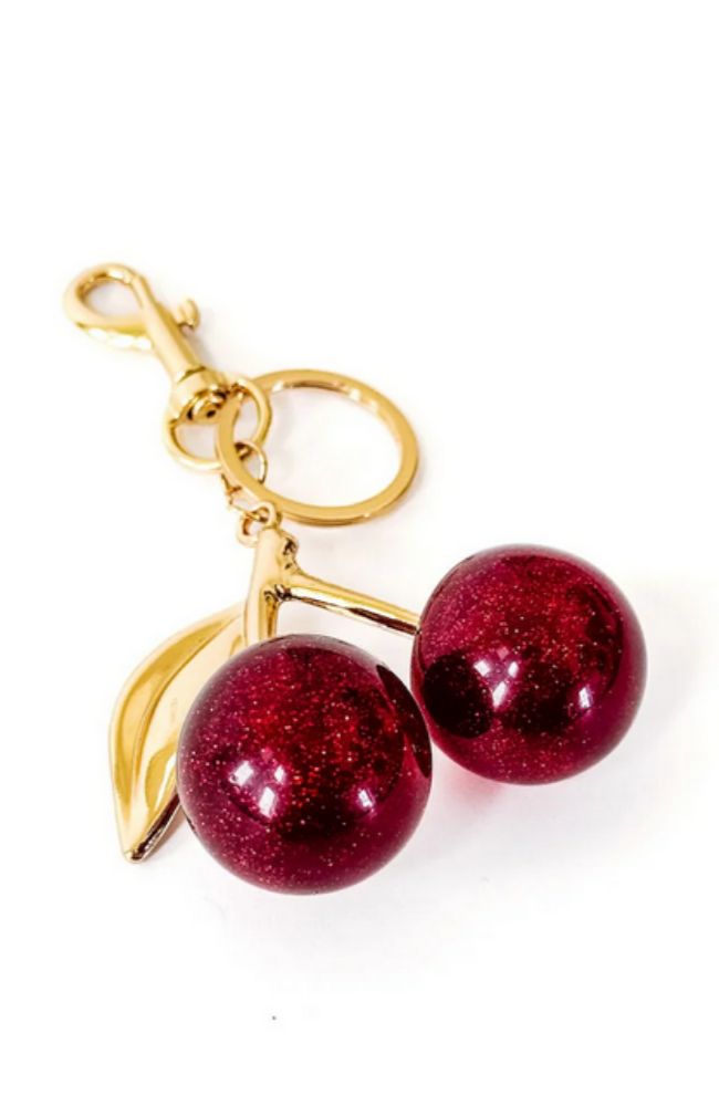 Cherry Bag Charm