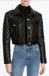 Chloe Quilted Boxy Cropped Jacket