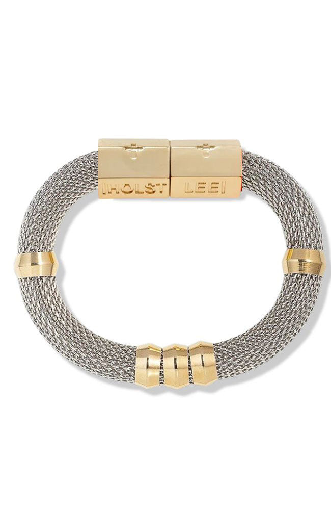 Classic Mesh Bracelet Two-Tone