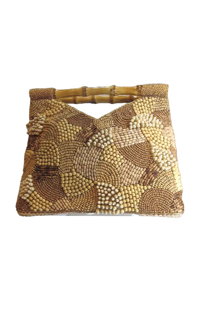 Natural Cut Out Handle Bag