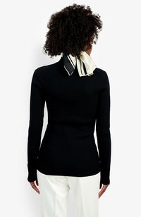 Hempstead Mock Neck Top