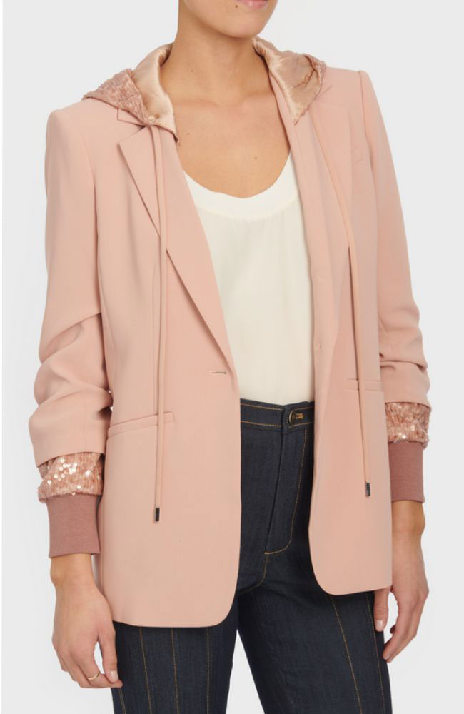 Sequin Hooded Khloe Jacket