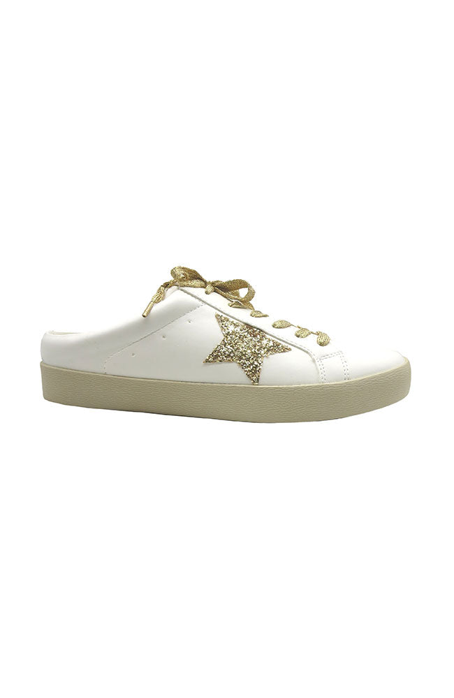 Gold Star Glitter Slide