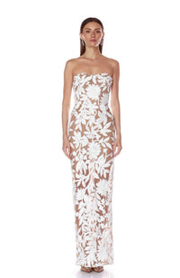 BB-23-065WHTSL Dahlia Dress