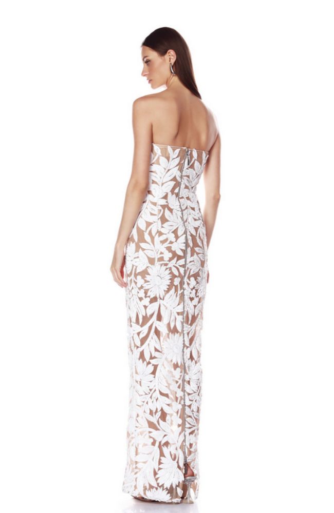 BB-23-065WHTSL Dahlia Dress