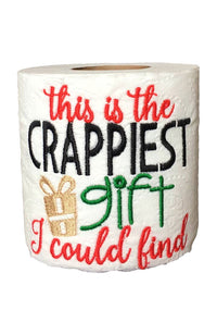 Embroidered Toilet Paper